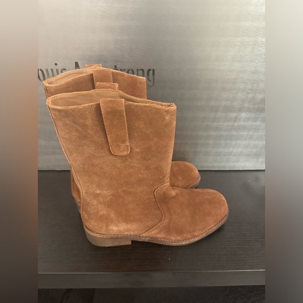 Free People Brown Ankle Boots - Picture 4 of 6